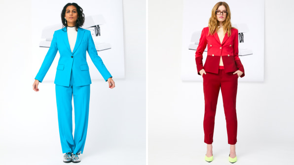 From armor to icon: How women's suits became cool again