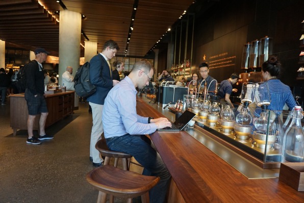Starbucks Brews A Tech-Infused Future, With Help From Microsoft