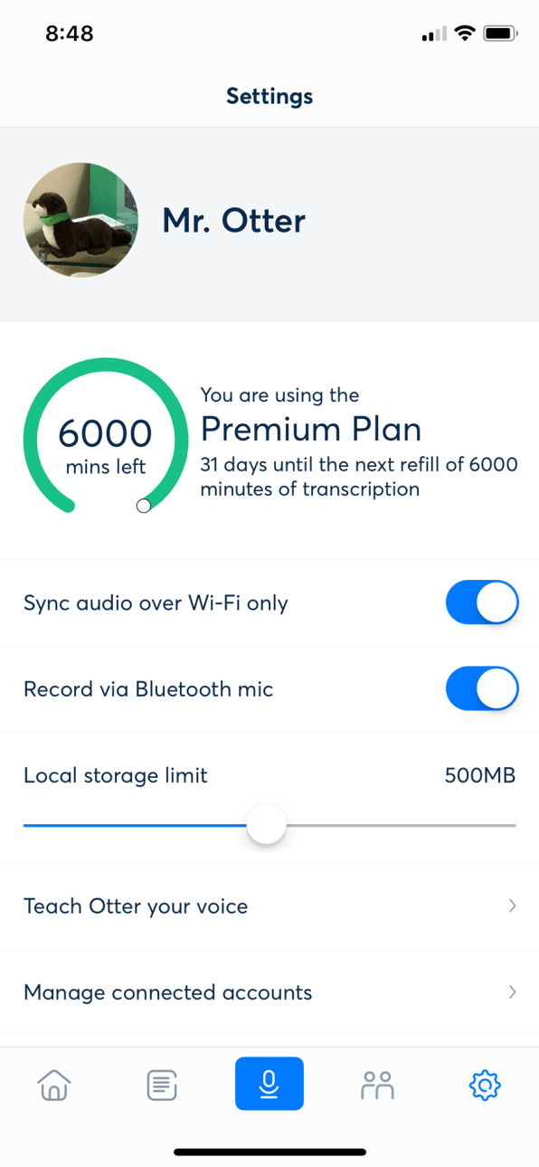 Swift Charts Transcription