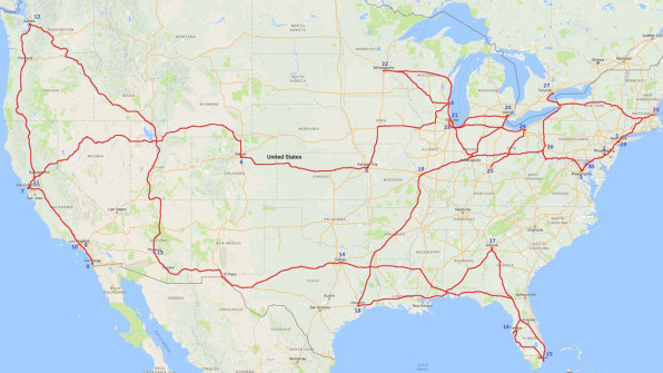 Map Of All Mlb Stadiums