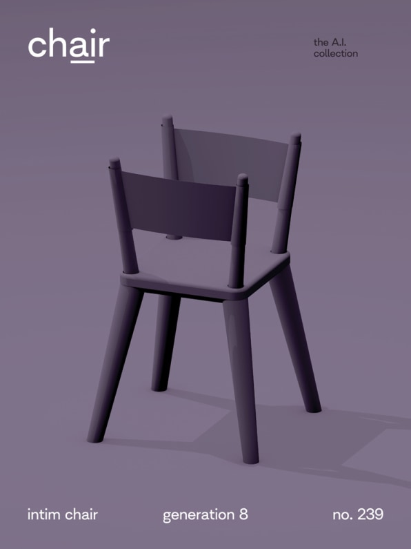 What Ai Generated Chairs Look Like