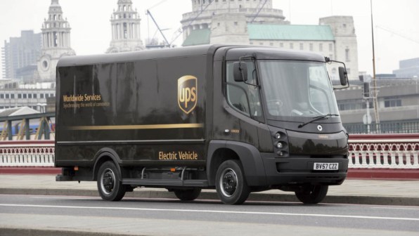 ex ups delivery van for sale uk