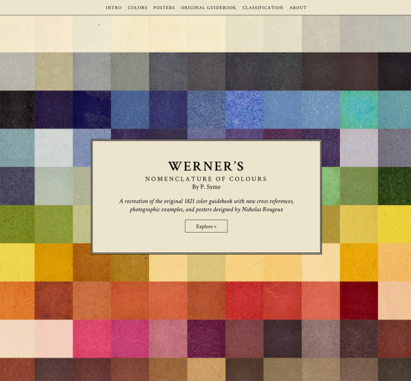 A Forgotten 200 Year Old Guide To Color Redesigned For The Internet