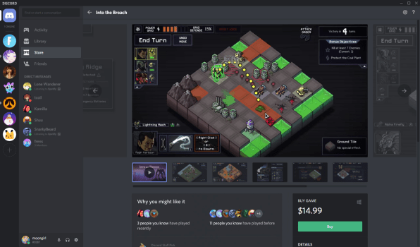 Discord S Game Store Takes On Steam - digital gamer op roblox