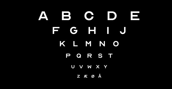 Printable Snellen Chart 20 Feet