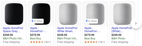 B and h homepod online