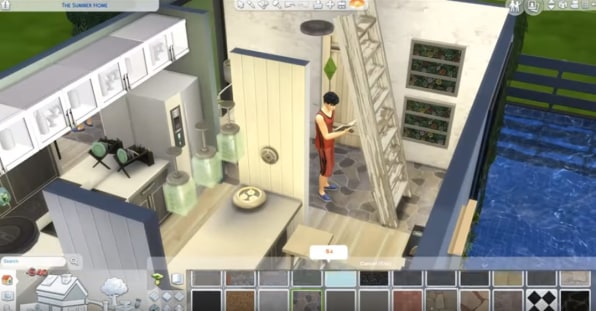 how to build a house on sims 4