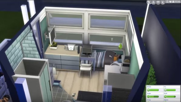 These Youtubers Make Money Building Tiny Houses On The Sims