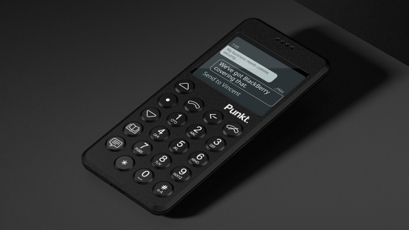 Review: Using Punkt's MP02 dumphone for a week