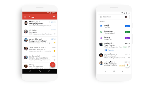 Google Redesigns Gmail Docs Google Drive To Be Consistent