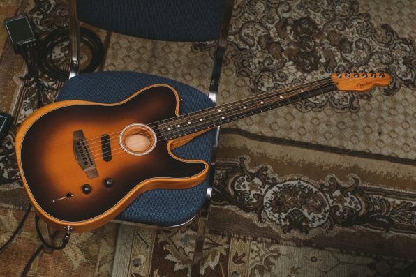Fender S New Acoustasonic Guitars Go Acoustic To Electric