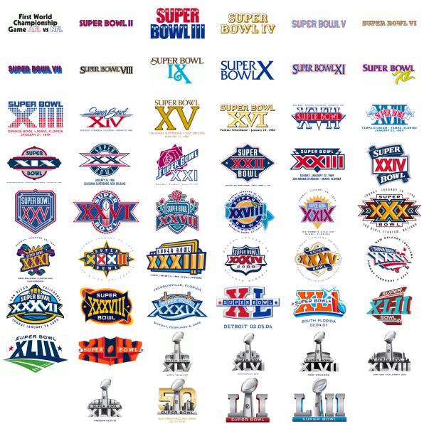 Every Super Bowl Losing teams unused winning logo from the past 20 years :  r/nfl