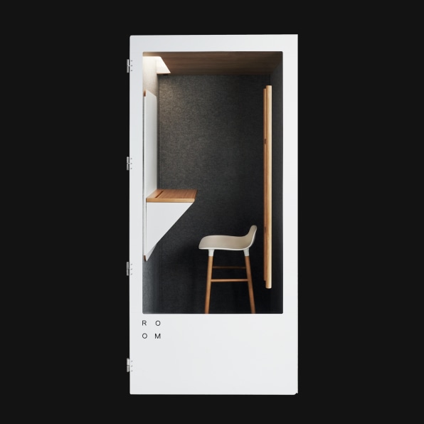 Phone booth cubicles are the hot new open plan office trend