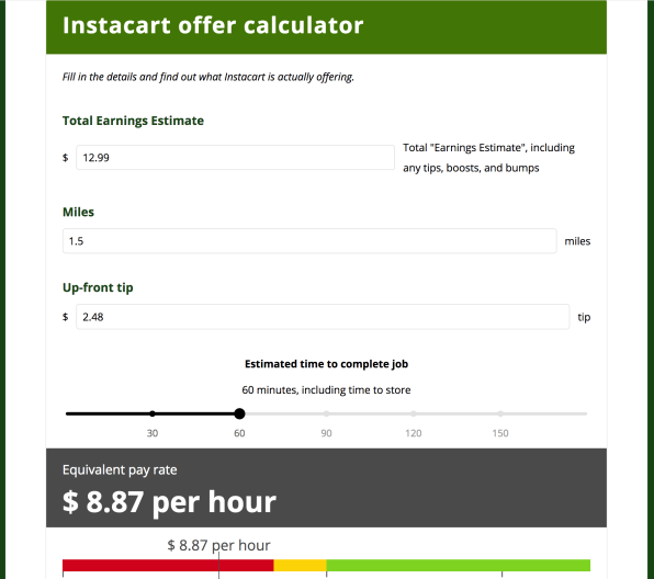 Instacart shoppers see pay rates drop below minimum wage, Go Public