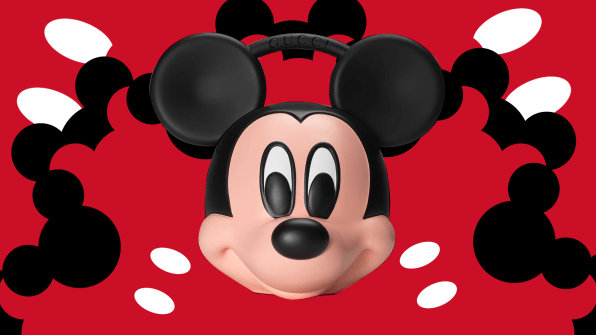 Gucci Mickey And Minnie Png, Gucci Brand Png, Disney Gucci P