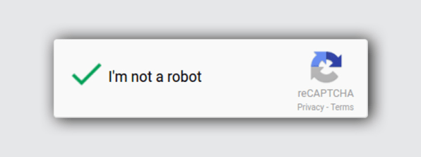 recaptcha im not a robot