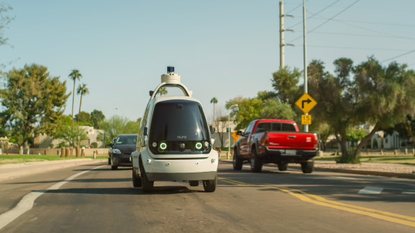 Domino S Pizza Plans Robot Van Deliveries In Houston In 2019