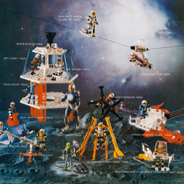 mattel space toys