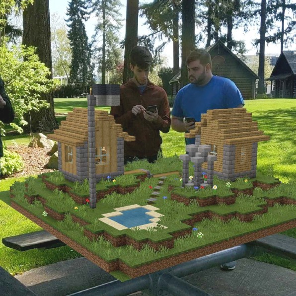 Minecraft Earth makes the whole real world your very own blocky realm