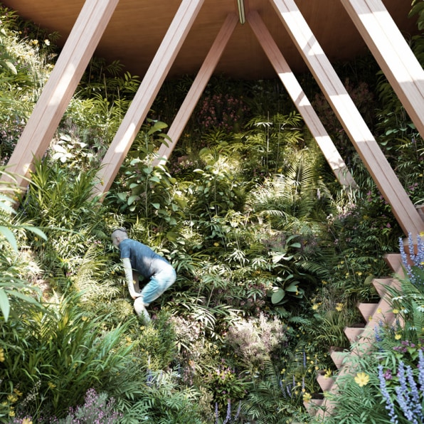 Farmhouse is an urban farm in an apartment building