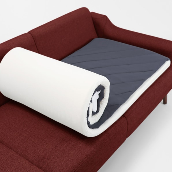 Burrow's $350 sleep kit turns any sofa into a bed