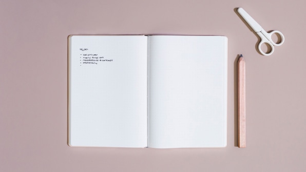 Karst notebooks are made from ground-up stones