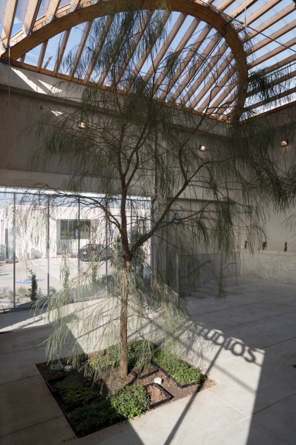 UCLA's new graduate art studios take an industrial approach to sustain