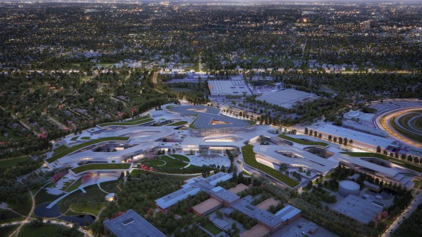 Exclusive Ford S New Dearborn Hq Eliminates Most Parking Lots