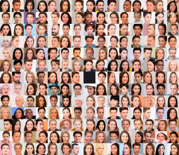 Can you tell AI-generated people from real ones?