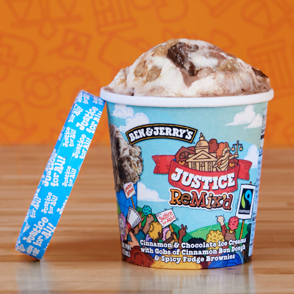 Ben & Jerry's new ice cream is racism and justice flavored