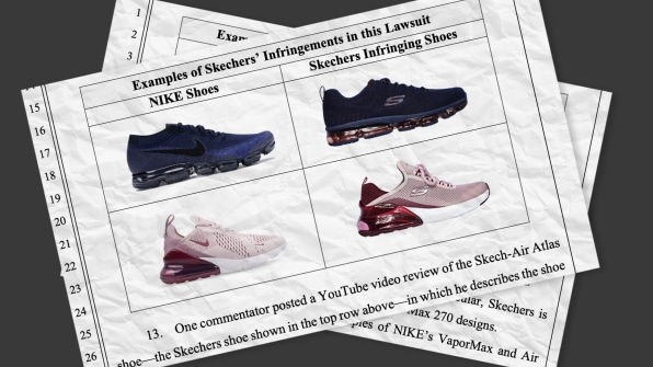 nike skechers lawsuit