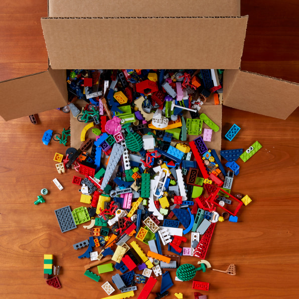 a box of legos