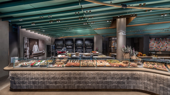 Mag Mile Starbucks preserves Crate & Barrel store architectural details -  Curbed Chicago