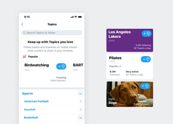Twitter S Big Bet On Topics And Lists