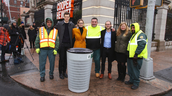 New York City Has Chosen This Trash Can Of The Future