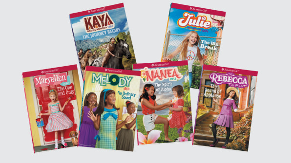 american girl doll book sets