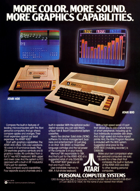 atari price in 1980