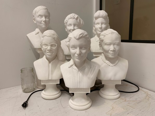 The Self Made Women, Self Carved Women Sculpture3d Printed