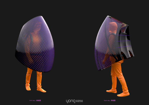 This coronavirus suit protects you inside a literal bubble