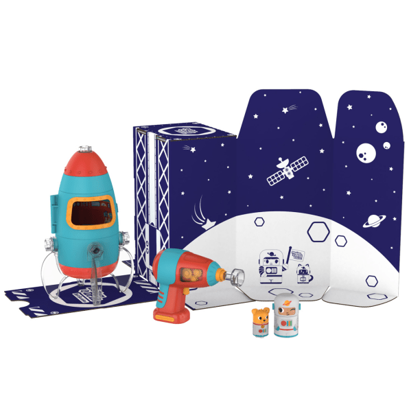 rocket ship toy box