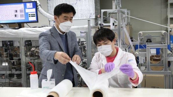UofL-researched reusable, more effective N95-style face masks begin  production