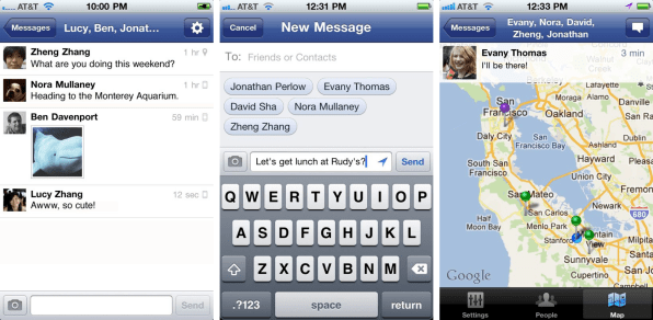 facebook messenger old version iphone