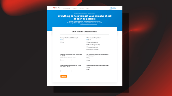 turbotax stimulus check portal