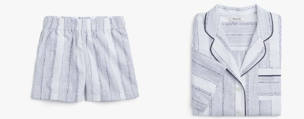 Madewell store parachute pajamas