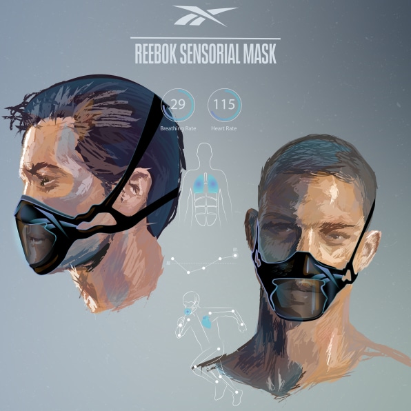 Futuristic Breathing Mask