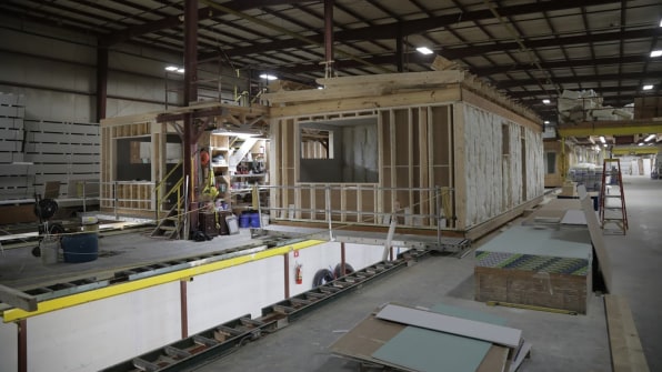 These Lego like modular houses can grow along with your family