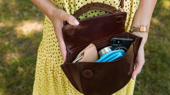 This foldable reusable water bottle can fit in your pocket