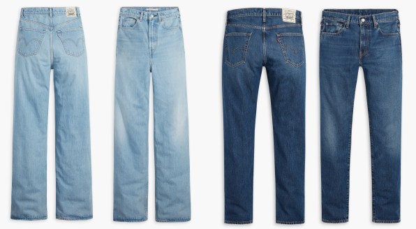 These new Levi's are made in part from recycled jeans