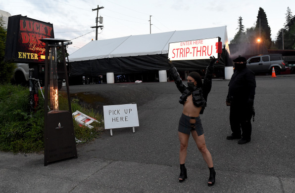 Watch: Portland strip club offers a drive-thru