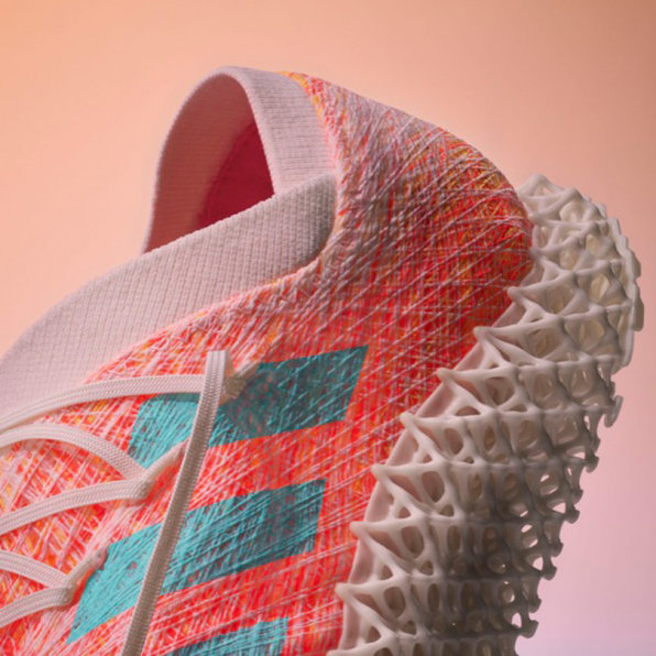Adidas Futurecraft Strung is string art 